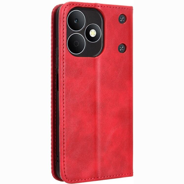 Чохол-книжка Deexe Retro Style для Realme Note 80 - Red (412401R) Чохол-книжка Deexe Retro Style для Realme Note 80 - Red: фото 8 з 20