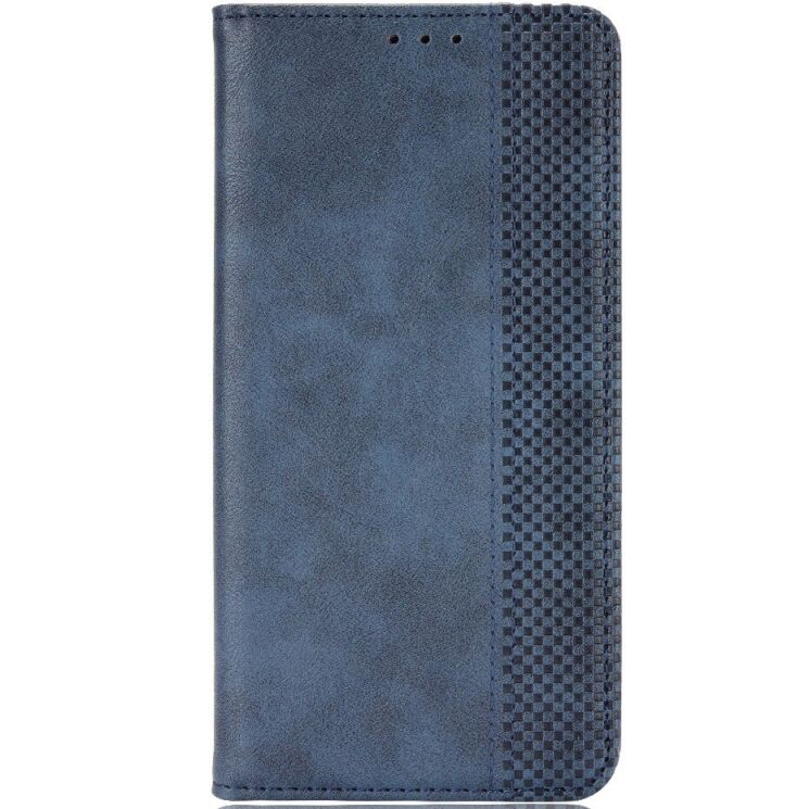 Чехол-книжка Deexe Retro Style для Xiaomi 17T Pro - Blue: фото 4 из 18