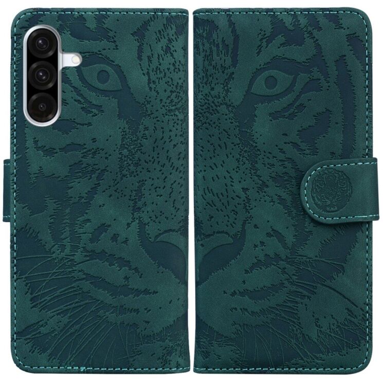 Чехол-книжка Deexe Tiger для Samsung Galaxy A36 (A366) / A56 (A566) - Green: фото 1 из 7