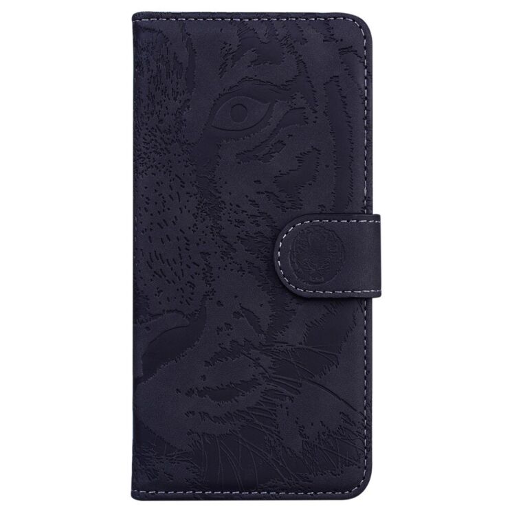 Чехол-книжка Deexe Tiger для Xiaomi Redmi Note 14 4G - Black: фото 5 из 7