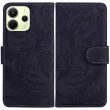 Чехол-книжка Deexe Tiger для Xiaomi Redmi Note 14 4G - Black (373462B)