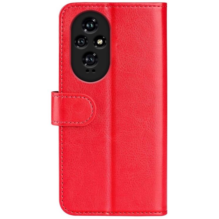 Чехол-книжка Deexe Wallet Style для Honor 200 - Red: фото 5 из 6