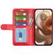 Чехол-книжка Deexe Wallet Style для Motorola Edge 50 Ultra - Red (354014R). Фото 2 из 7