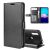 Чехол-книжка Deexe Wallet Style для Motorola Moto E6S / Moto E6i - Black: фото 1 из 8