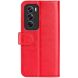 Чехол-книжка Deexe Wallet Style для OPPO Reno 12 Pro - Red (359007R). Фото 5 из 9