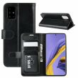 Чехол-книжка Deexe Wallet Style для Samsung Galaxy A51 - Black (312503B)