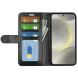 Чехол-книжка Deexe Wallet Style для Samsung Galaxy S24 FE (S721) - Black (375110B). Фото 2 из 9