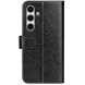 Чехол-книжка Deexe Wallet Style для Samsung Galaxy S24 FE (S721) - Black (375110B). Фото 5 из 9