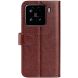 Чехол-книжка Deexe Wallet Style для Xiaomi 15 - Brown (371217Z). Фото 5 из 7