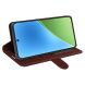 Чехол-книжка Deexe Wallet Style для Xiaomi 15 - Brown (371217Z). Фото 3 из 7
