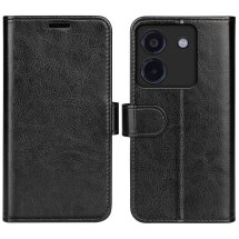 Чехол-книжка Deexe Wallet Style для Xiaomi Poco M7 Pro - Black: фото 1 из 9