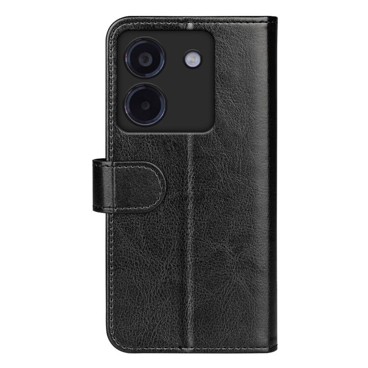 Чехол-книжка Deexe Wallet Style для Xiaomi Poco M7 Pro - Black: фото 9 из 9