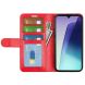 Чехол-книжка Deexe Wallet Style для Xiaomi Redmi 14C / Redmi A4 5G / Poco C75 - Red (366009R). Фото 5 из 10