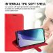 Чехол-книжка Deexe Wallet Style для Xiaomi Redmi 14C / Redmi A4 5G / Poco C75 - Red (366009R). Фото 8 из 10