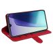 Чехол-книжка Deexe Wallet Style для Xiaomi Redmi 14C / Redmi A4 5G / Poco C75 - Red (366009R). Фото 4 из 10