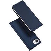 Чехол-книжка DUX DUCIS Skin Pro для Apple iPhone 16e - Blue: фото 1 из 9