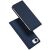 Чехол-книжка DUX DUCIS Skin Pro для Apple iPhone 16e - Blue: фото 1 из 9