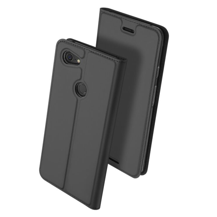 Чехол-книжка DUX DUCIS Skin Pro для Google Pixel 3 XL - Grey: фото 2 из 9