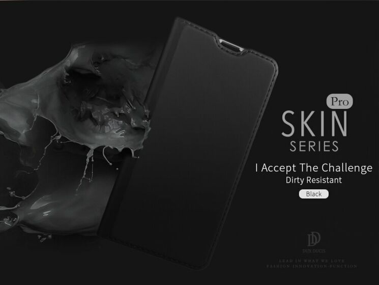 Чехол-книжка DUX DUCIS Skin Pro для Huawei P30 Lite - Black: фото 9 из 19