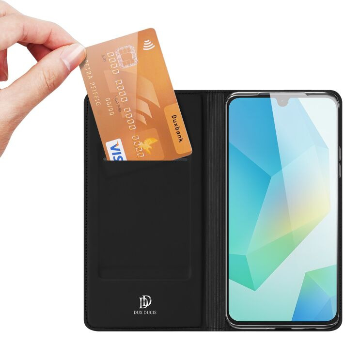 Чохол-книжка DUX DUCIS Skin Pro для Samsung Galaxy A17 (A175) - Black: фото 6 з 11