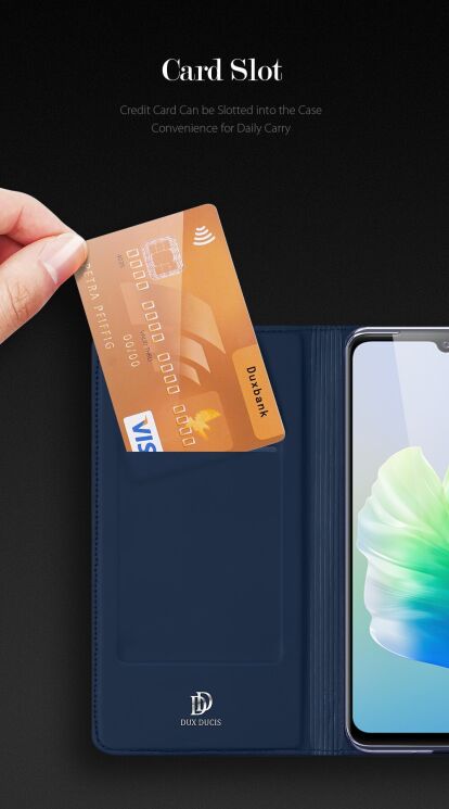 Чехол-книжка DUX DUCIS Skin Pro для VIVO V23e - Black: фото 18 из 25