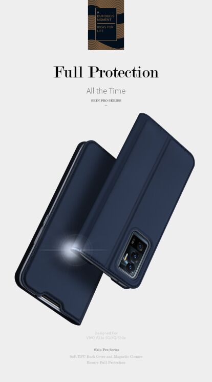 Чехол-книжка DUX DUCIS Skin Pro для VIVO V23e - Black: фото 14 из 25