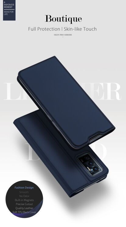Чехол-книжка DUX DUCIS Skin Pro для VIVO V23e - Black: фото 11 из 25