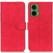 Чехол-книжка KHAZNEH Retro Wallet для Motorola Moto G35 - Red (367904R)