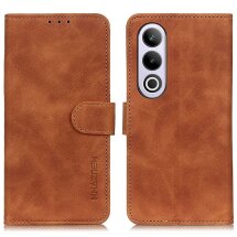 Чехол-книжка KHAZNEH Retro Wallet для OnePlus Ace 3V - Brown: фото 1 из 8