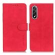 Чехол-книжка с застежкой KHAZNEH Retro Wallet для OnePlus Nord 5 / Ace 5 Ultra - Red (387513R)