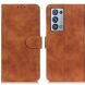 Чехол-книжка с застежкой KHAZNEH Retro Wallet для OPPO Reno 6 Pro / 6 Pro Plus - Brown (294806Z). Фото 2 из 12