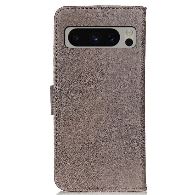 Чехол-книжка KHAZNEH Wallet Cover для Google Pixel 8 Pro - Khaki: фото 7 из 9