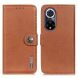 Чохол-книжка із застібкою KHAZNEH Wallet Cover для Huawei Nova 9 - Brown (287613Z). Фото 2 з 10
