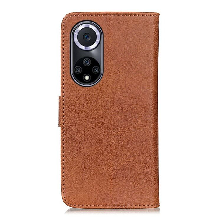 Чохол-книжка із застібкою KHAZNEH Wallet Cover для Huawei Nova 9 - Brown: фото 4 з 10