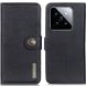 Чохол-книжка KHAZNEH Wallet Cover для Xiaomi 14 - Black (342203B). Фото 1 з 9