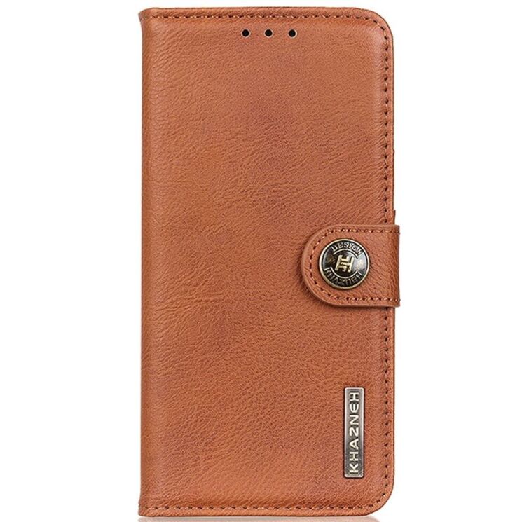 Чехол-книжка KHAZNEH Wallet Cover для Xiaomi Redmi Note 14 Pro 5G / Note 14 Pro Plus / Poco X7 - Brown: фото 5 из 8