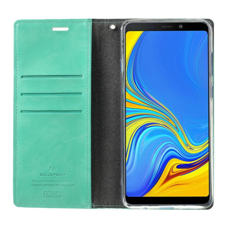 Чохол-книжка MERCURY Classic Flip для Samsung Galaxy A9 2018 (A920) - Cyan: фото 6 з 8