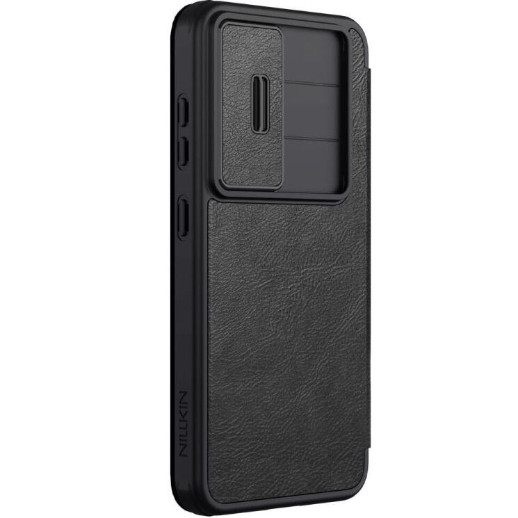 Чохол-книжка NILLKIN Qin Pro для Samsung Galaxy S25 Plus (S936) - Black: фото 3 з 18