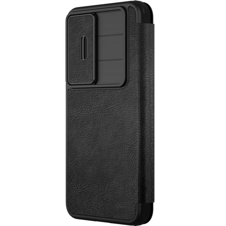 Чохол-книжка NILLKIN Qin Pro для Samsung Galaxy S25 Plus (S936) - Black: фото 2 з 18
