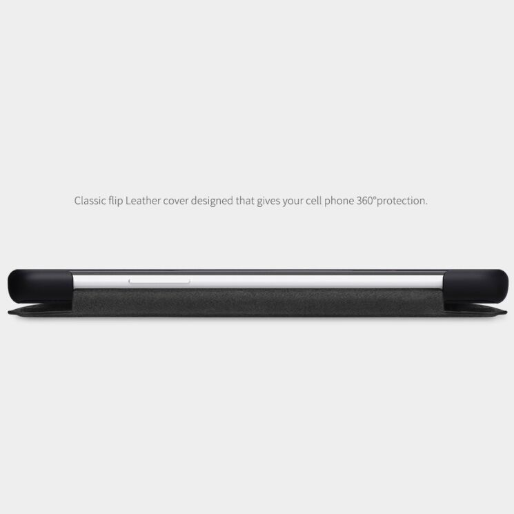 Чехол-книжка NILLKIN Qin Series для OnePlus 8T - Black: фото 18 из 18
