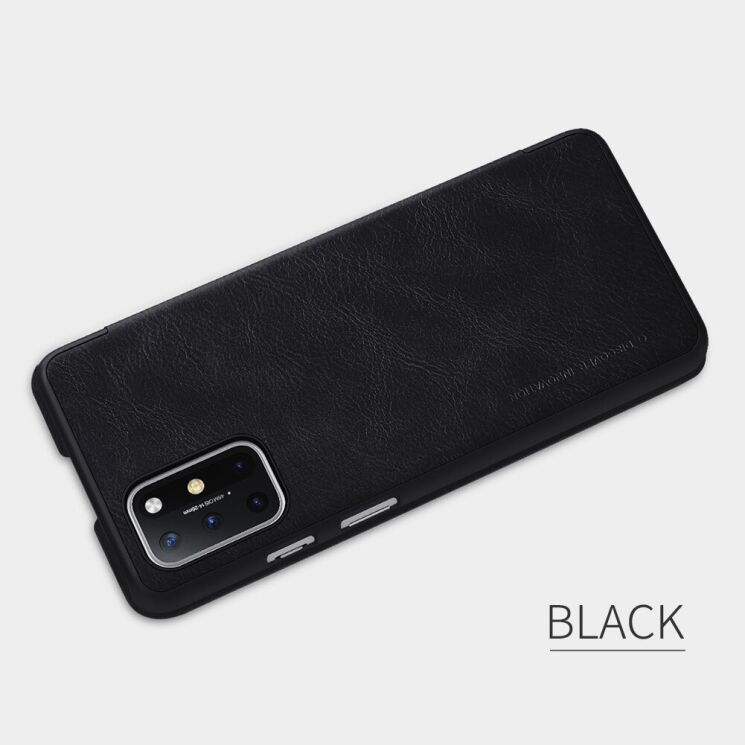 Чехол-книжка NILLKIN Qin Series для OnePlus 8T - Black: фото 6 из 18