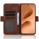 Чехол-книжка с карманами Deexe Wallet Stand для Infinix Note Edge - Brown (409201Z). Фото 5 из 15