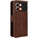 Чехол-книжка с карманами Deexe Wallet Stand для Infinix Note Edge - Brown (409201Z). Фото 7 из 15