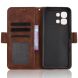 Чехол-книжка с карманами Deexe Wallet Stand для Infinix Note Edge - Brown (409201Z). Фото 4 из 15