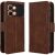 Чохол-книжка з кишеньками Deexe Wallet Stand для Infinix Note Edge - Brown: фото 1 з 15