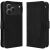 Чехол-книжка с карманами Deexe Wallet Stand для TECNO Spark 50 - Black: фото 1 из 17