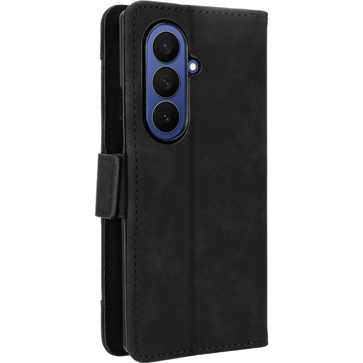 Чехол-книжка с карманами Deexe Wallet Stand (FF) для Samsung Galaxy Fold 8 Ultra - Black: фото 7 из 8