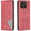 Чохол-книжка з кишеньками UniCase Geometric Pattern для Motorola Moto G77 - Red (406810R)