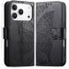 Чохол-книжка з малюнком UniCase Butterfly Pattern для iPhone 18 Pro Max / 17 Pro Max - Black (423827B). Фото 1 з 9