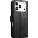 Чохол-книжка з малюнком UniCase Butterfly Pattern для iPhone 18 Pro Max / 17 Pro Max - Black (423827B). Фото 6 з 9